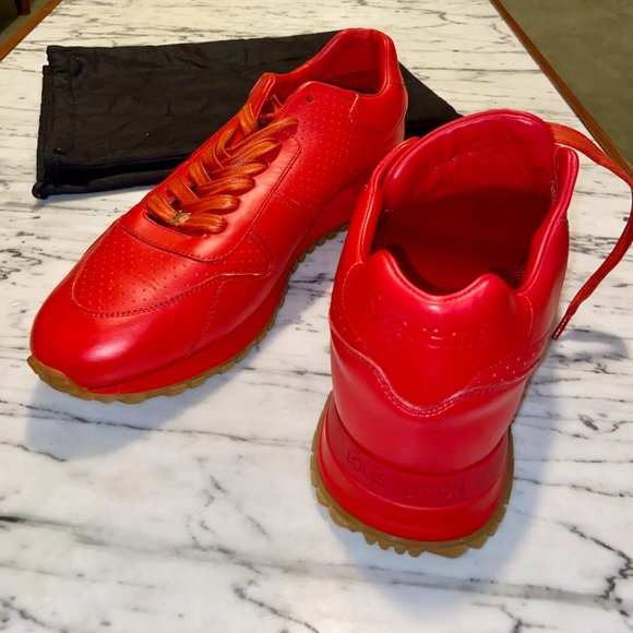 Supreme X Louis Vuitton Leather Low Trainers - Picture 2 of 4